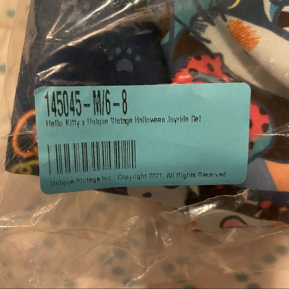 Hello Kitty Unique Vintage Halloween Joyride Gellar Skirt - Picture 11 of 12